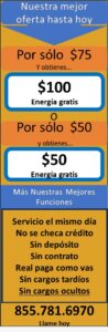 Nueva oferta de energía gratis de $100