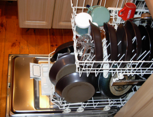 Save Electricity While Washing Dishes