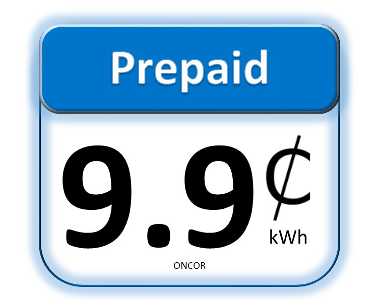 9.9 Cents Prepaid Energy Rate Electricity Express