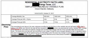 About Residencial Electricity Rates