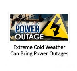 Extreme Cold Weather Can Bring Power Outages