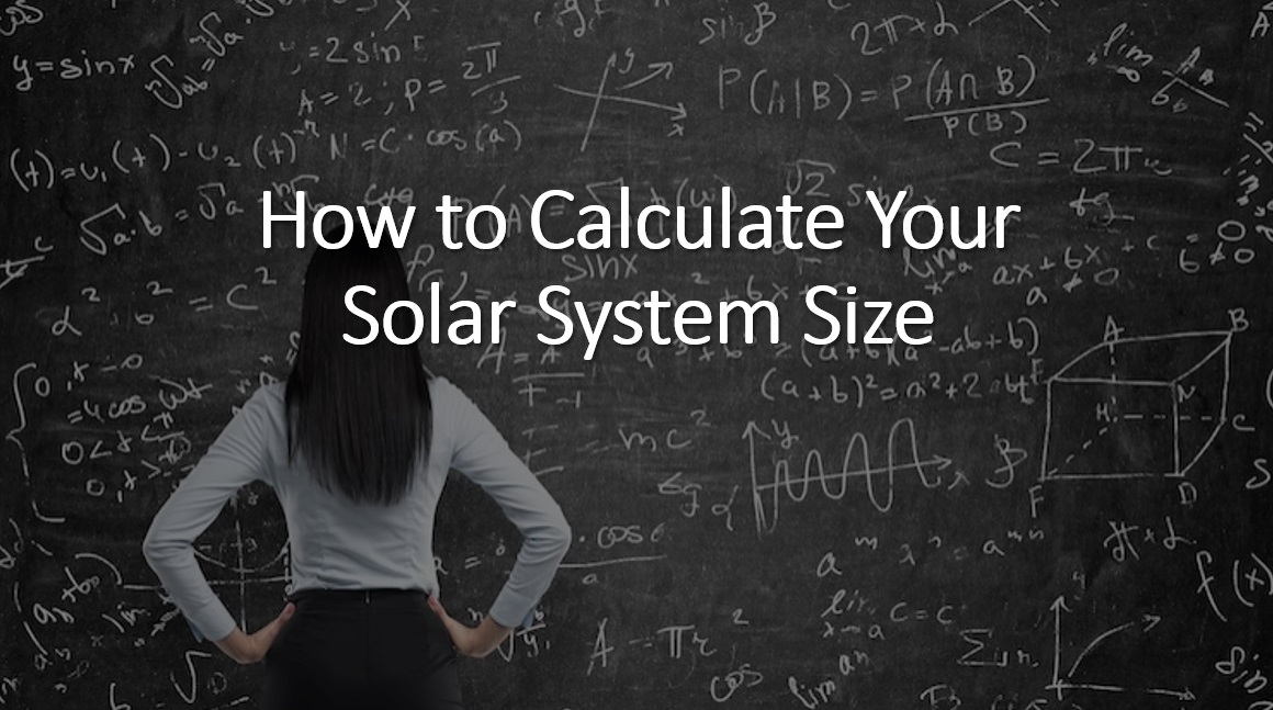How to Calculate Your Solar System Size Electricity Express No