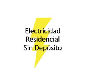Electricidad Residencial Sin Depósito