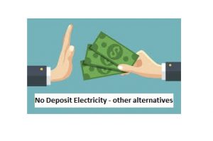 Power for your home without a deposit