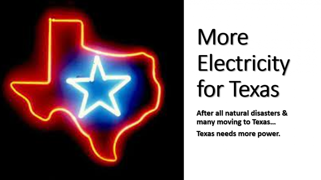 More Electricity for Texas Go solar, there is a lot more than just