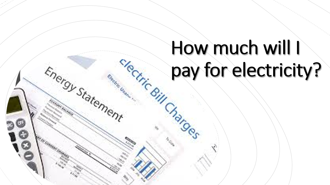 (Español) How much will I pay for electricity? Servicio de