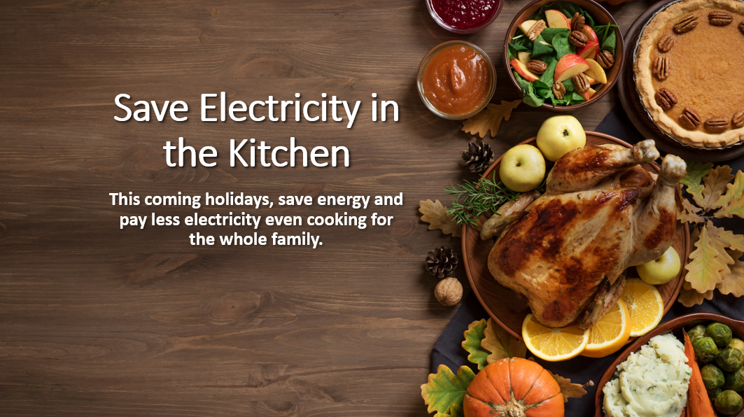 Save Electricity in the Kitchen Payless For Your Power These Holidays
