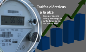 Tarifas eléctricas a la alza