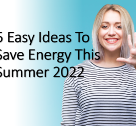5 Ideas How To Save Energy At Home
