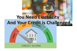 Electricity Companies Ask for Good Credit