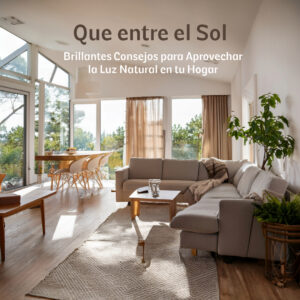 Brillantes consejos para aprovechar la luz natural en tu hogar