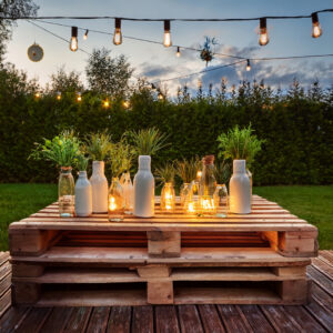 Sustainable garden decorations